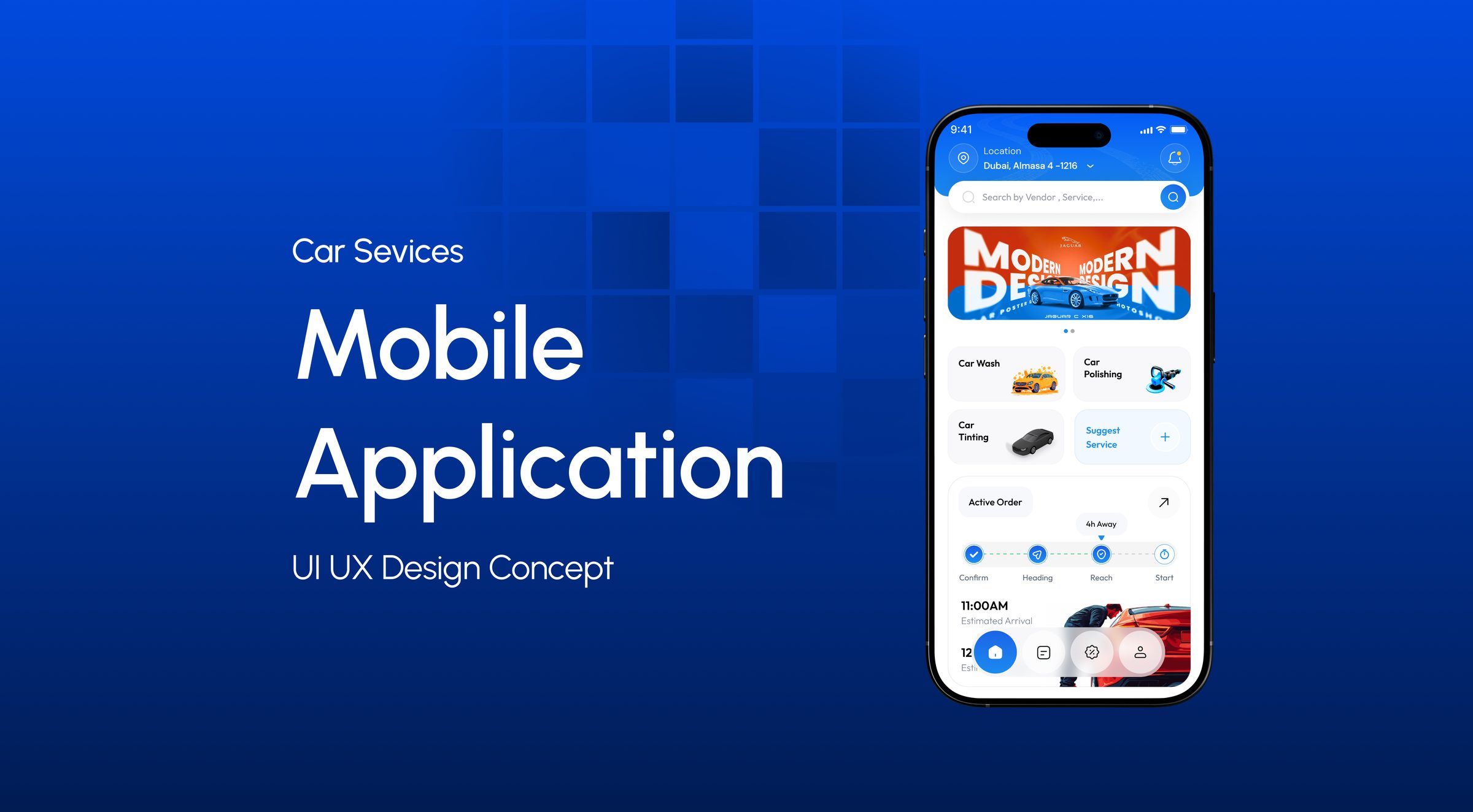 Car Services — mobile app